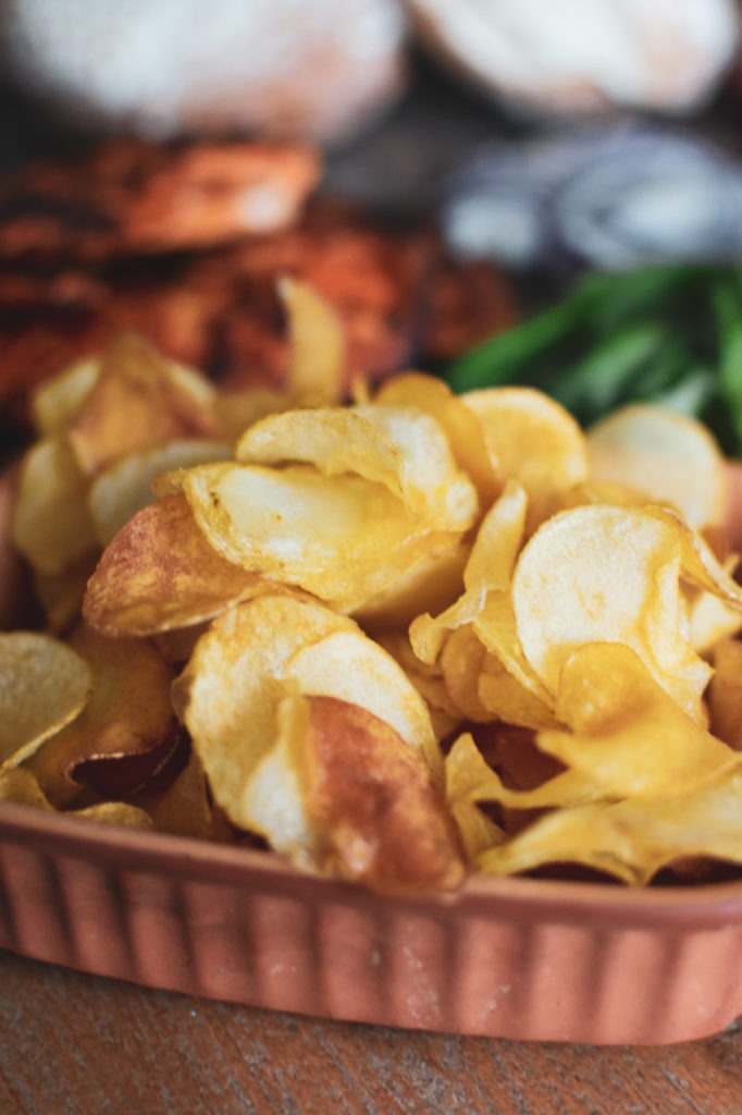 Homemade Lays Fries