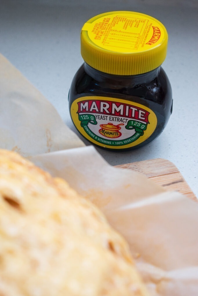 Cheesy Marmite Bread