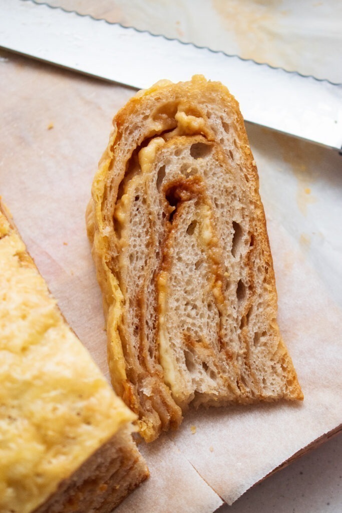 Cheesy Marmite Bread