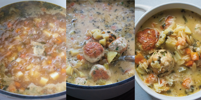 Chicken Meatball Soup