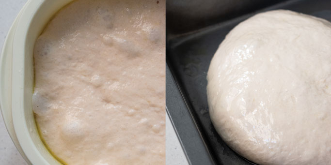 pan pizza #pan pizza #thebigtastybite #pizza #pizzadough