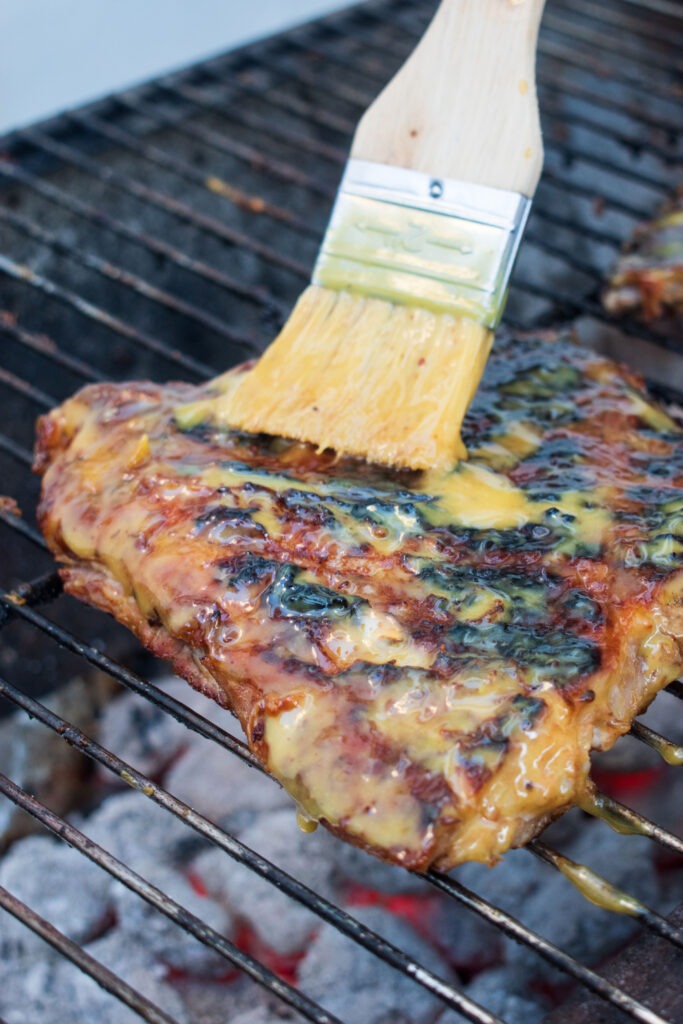 honey mustard pork #honeymustard #maille #maillehoneymustard